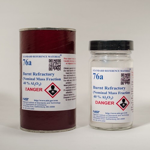 SRM 76a 燃烧耐火材料(铝)203-40%)标准品